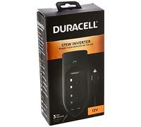 Duracell DRINV15-UK 175 W Powerstrip Twin Socket Inverter with Twin USB Ports