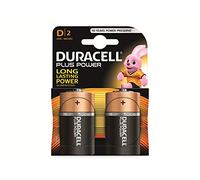 Duracell Plus Power MN1300 D Batteries (2 Pack)