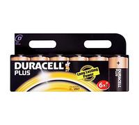 Duracell Plus D Batteries Pack of 6