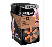 Duracell Hearing Aid Batteries - Pack of 6 - Box of 10