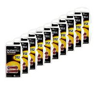 Duracell Hearing Aid Batteries Size 312 pack 40 batteries ((3.Units))