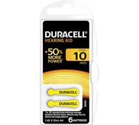Duracell Hearing Aid Battery Size 10 - Pack of 6