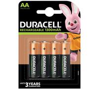 Duracell 4 LR06 1300mAh Rechargeable battery Nickel-Metal Hydride (NiMH)