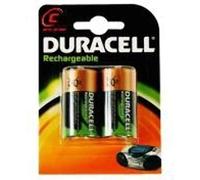 Duracell Rechargeable C Size 2 Pack Rechargeable battery Nickel-Metal