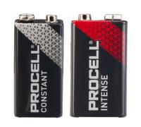 DURACELL INDUSTRIAL PROCELL 9V PP3 ALKALINE SMOKE ALARM MN1604 BATTERIES LOT