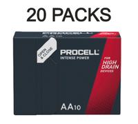 DURACELL INDUSTRIAL PROCELL INTENSE POWER AA ALKALINE 1.5V MN1500 BATTERIES LOT