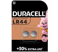 Duracell V13GA LR44 button cell 1.5 V Alkaline 125mAh (blister of 2)