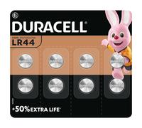 DURACELL LR44 (8 Pack) Specialty Alkaline Battery 1.5V (A76)- +50% EXT