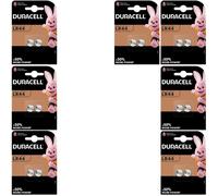 Duracell LR44 Batteries Alkaline Coin Cell Button AG13 SR44 L1154 RW82 Battery