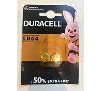 Duracell V13GA LR44 button cell 1.5 V Alkaline 125mAh (blister of 2)