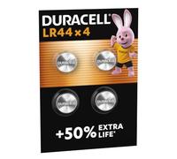 DURACELL LR44 Specialty Alkaline Battery (4 Pack) 1.5V, A76