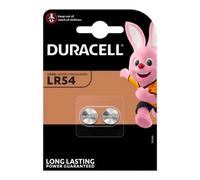 Duracell Lr54 Alkaline Batteries, 2 Pack