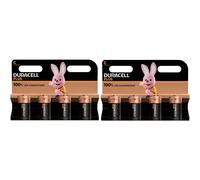 Duracell MN1400 Plus Power Alkaline C Size Batteries (Pack of 8)