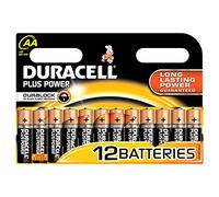 Duracell MN1500 Duralock Plus Power AA Batteries - Pack of 12