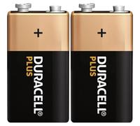 Duracell MN1604 Plus Power 9v Batteries, 2 Batteries