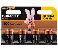 Duracell AA Battery Plus Power MN1500 +100% - 8-pack (S18720)