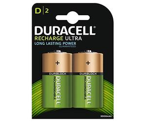 Duracell - NiMH Blister x2 D Ultra 1.2V 3000mAh accumulators