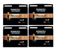 DURACELL OPTIMUM AA & AAA BATTERIES EXTRA POWER ALKALINE LR03, LR6 LONG EXPIRY
