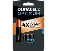 Duracell Optimum AAA Alkaline Battery (4-Pack), Triple A Batteries