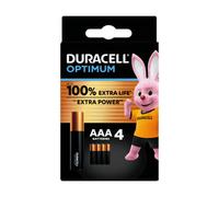 Duracell Optimum Aaa Batteries, Pack Of 4