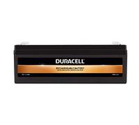 Duracell Original DR2.3-12 12V 2.3Ah SLA Battery AGM VRLA Sealed Lead Acid 6-8 Year Design Life - Replacement for FG20201, NP2.3-12, PS-1223, RT1223 for Alarm, UPS & Emergency Lighting