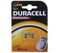 Duracell V13GA LR44 button cell 1.5 V Alkaline 125mAh (blister of 2)