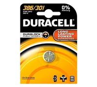 DURACELL Pile Watch Oxide d'argent 386/301 D386 SR43 blister de 1