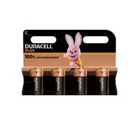 Duracell Plus Power C Battery PK4