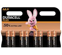 DURACELL Hi-Speed Battery Charger, 4 hours, Compatible with AA and AAA NiMh Batteries, 2x AA 1300mAh and 2x AAA 750 mAh, Rechargeable Batteries Included