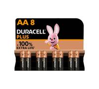 Duracell Plus Aa Batteries, Pack Of 8