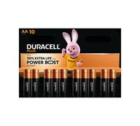 Duracell AA Plus Alkaline 150% Extra Life Power Boost 1.5V 10 Pack