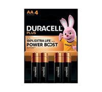Duracell AA Cell Plus with Power Boost Batteries (Pack 4)