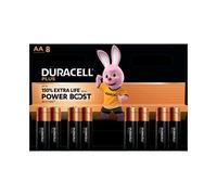 Duracell Batteries Plus Power Boost AA LR6 Alkaline Pack of 8