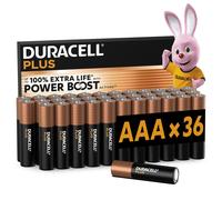 DURACELL Plus AAA Batteries (36 Pack) - Alkaline 1.5V - Pack of 36
