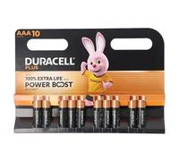 Duracell Plus AAA Boost Batteries 10 Pack One Size