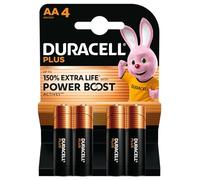 Duracell AA Cell Plus with Power Boost Batteries (Pack 4)