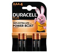 Duracell Plus Battery MN2400 AAA - 4 Pcs