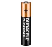 DURACELL PLUS BATTERY SIZE AAA - 4 PACK