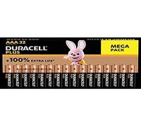Duracell Plus BP32 Micro (AAA) Battery Alkaline Manganese 1.5 V Pack of 32 Plus-AAA BP32