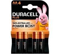 Duracell AA Cell Plus with Power Boost Batteries (Pack 4)