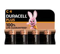 Duracell Plus MN1400 Alkaline C Batteries - 4-Pack