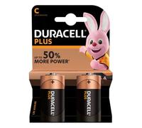 Duracell Plus MN1400 - Battery 2 x C type Alkaline
