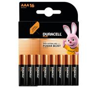 Duracell Plus PBA AAA Batteries 16 Pack