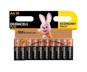 Duracell Plus Power 100 AA LR6 Blister*10 Minima Ventta CAJA 12 Unidades