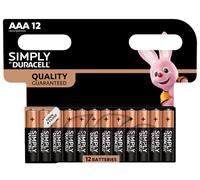 DURACELL PLUS POWER AA AAA 9V D C BATTERIES ALKALINE LONG LASTING FAR EXPIRY NEW