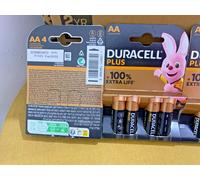Duracell Plus Alkaline AAA Batteries - Pack of 4
