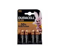 Duracell Plus Power Aa Batteries 4 Lr6 Mn1500 Non Rechargeable