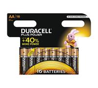 Duracell Plus Power Alkaline Battery - AA Battery - 16