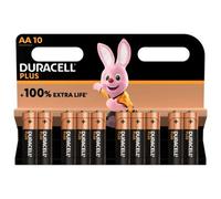 Duracell Plus Power Alkaline Power Aa Batteries, 10 Pack