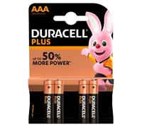 Duracell Plus Power Battery Alkaline 4 / Pack for Multipurpose 1.5 V Dc MN2400B4